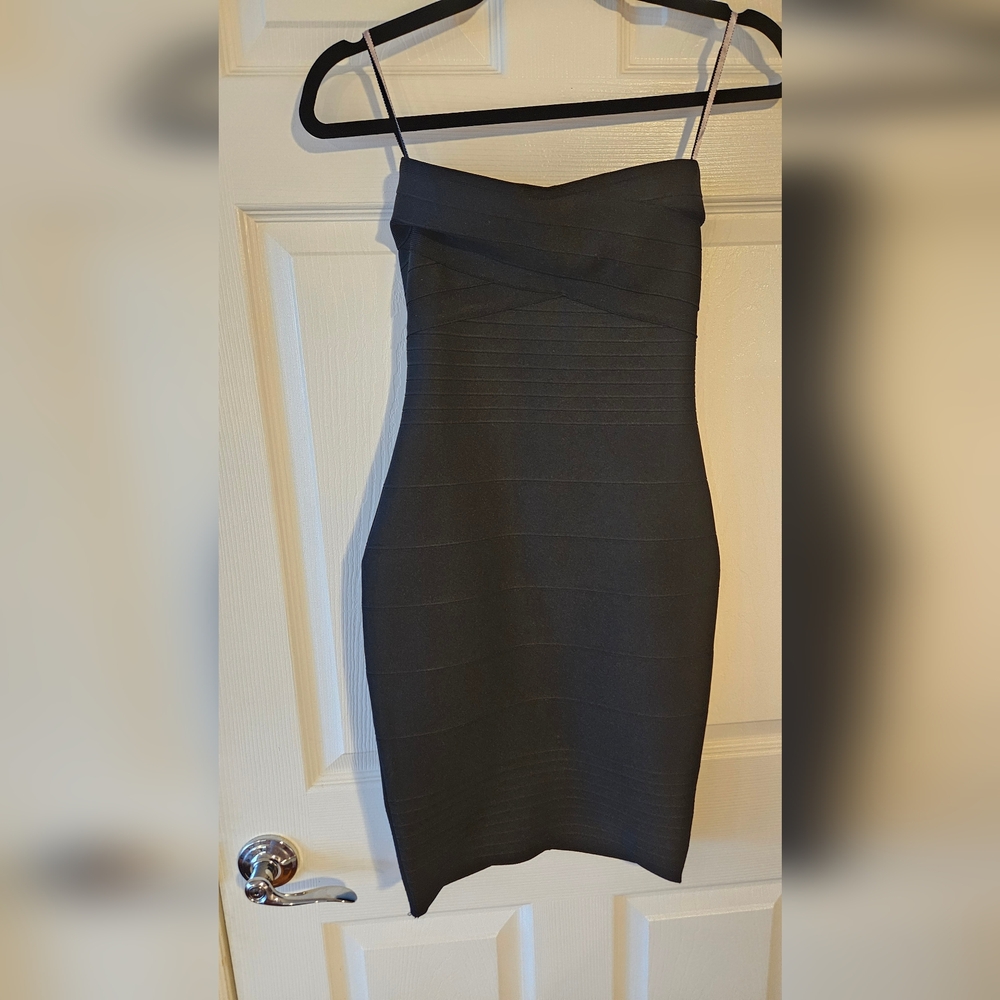 Black Body Con Dress S